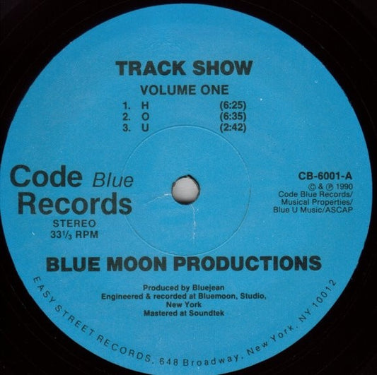 Bluemoon Productions - Track show (Vol.1)