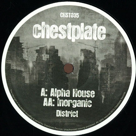 District – Alpha House / Inorganic (Dubstep)